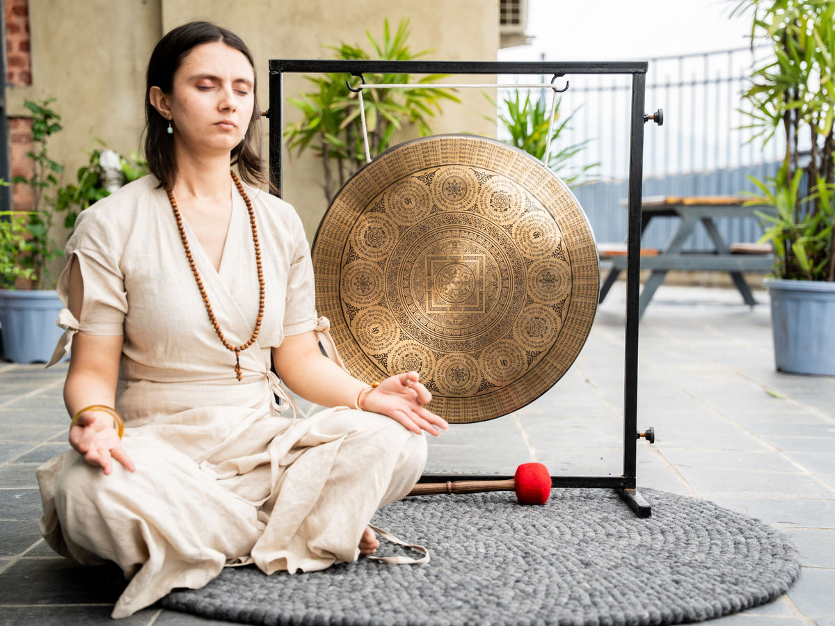 Meditation Gong – Brass Sound Healing Gong